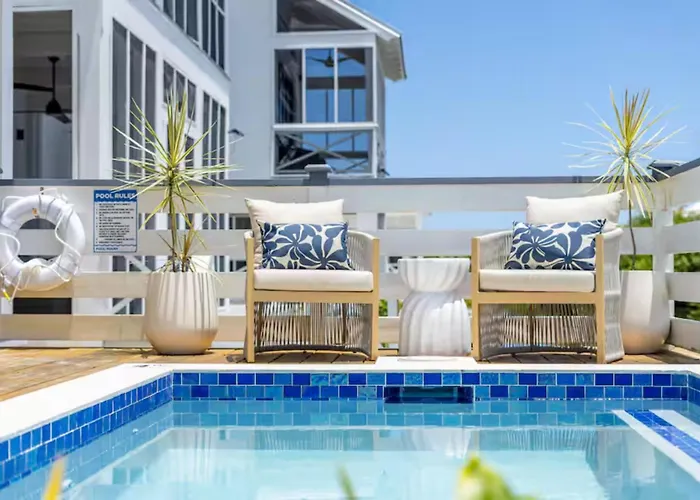 Modern House With Océano View In Belize San Pedro (Ambergris Caye)